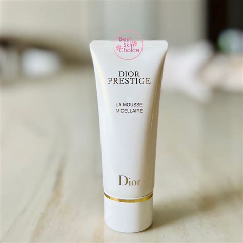 dior prestige la mousse micellaire 50g|dior micellar foam.